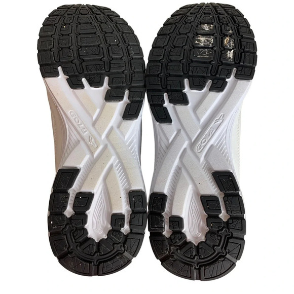 Gola Men’s Torrence Trainers Black White Lace Up "Dad  Sneaker" Size US 9 EUR 42 - Picture 12 of 13